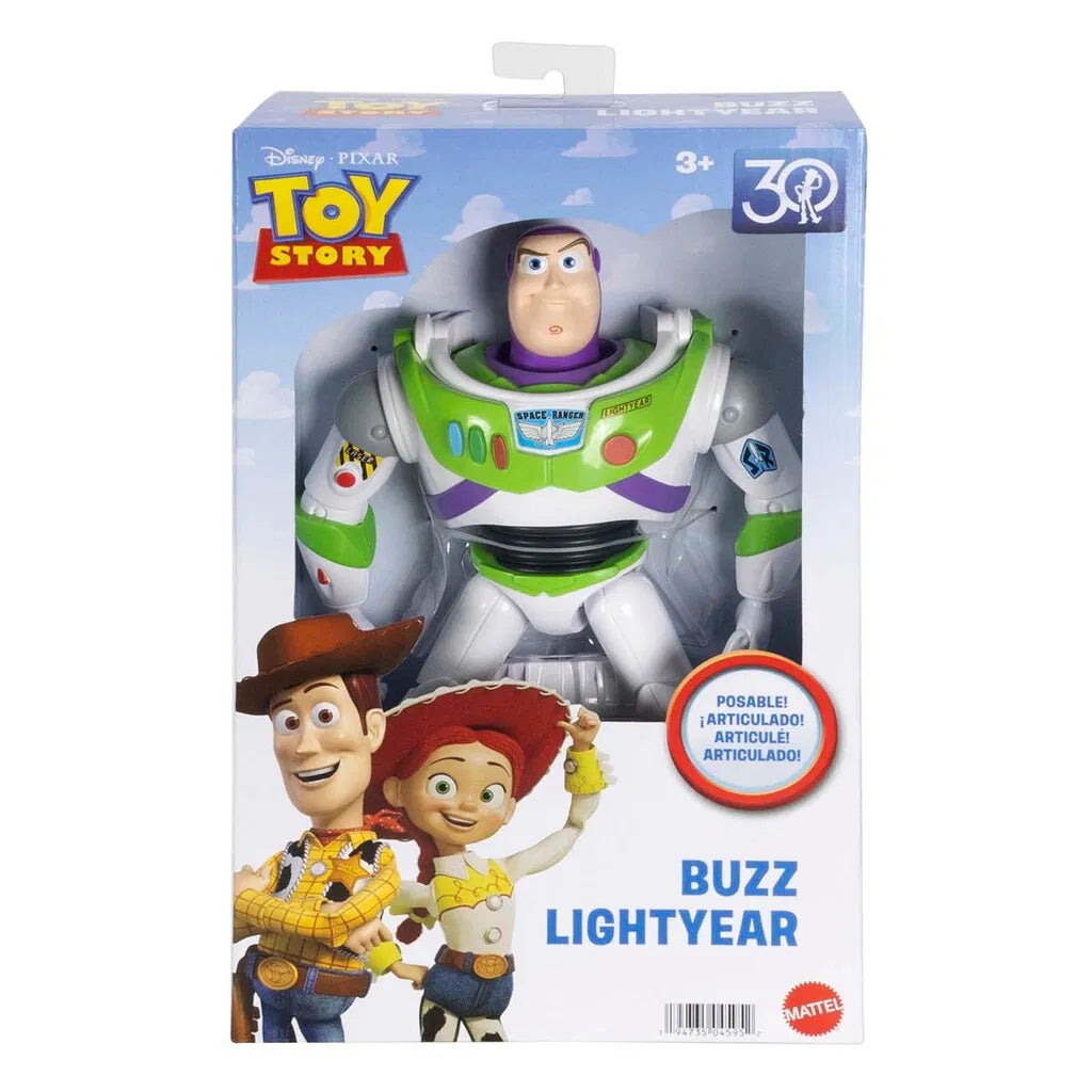 "Stor Buzz Lightyear-samlarfigur från Toy Story med 13 rörliga leder"