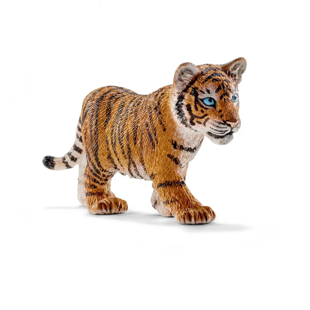 Schleich Tigerunge med naturtroget randmönster och handmålade detaljer från WILD LIFE-serien.