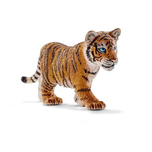 Schleich Tigerunge med naturtroget randmönster och handmålade detaljer från WILD LIFE-serien.