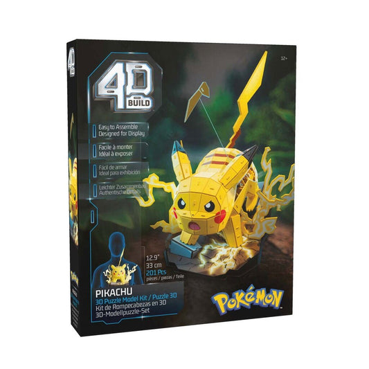 4D Build - Pokémon Pikachu 3D-modell