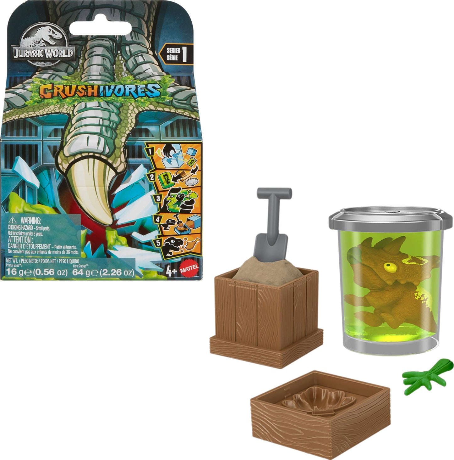 Jurassic World - Crushivores™ - Unboxing Mini Dinosaur