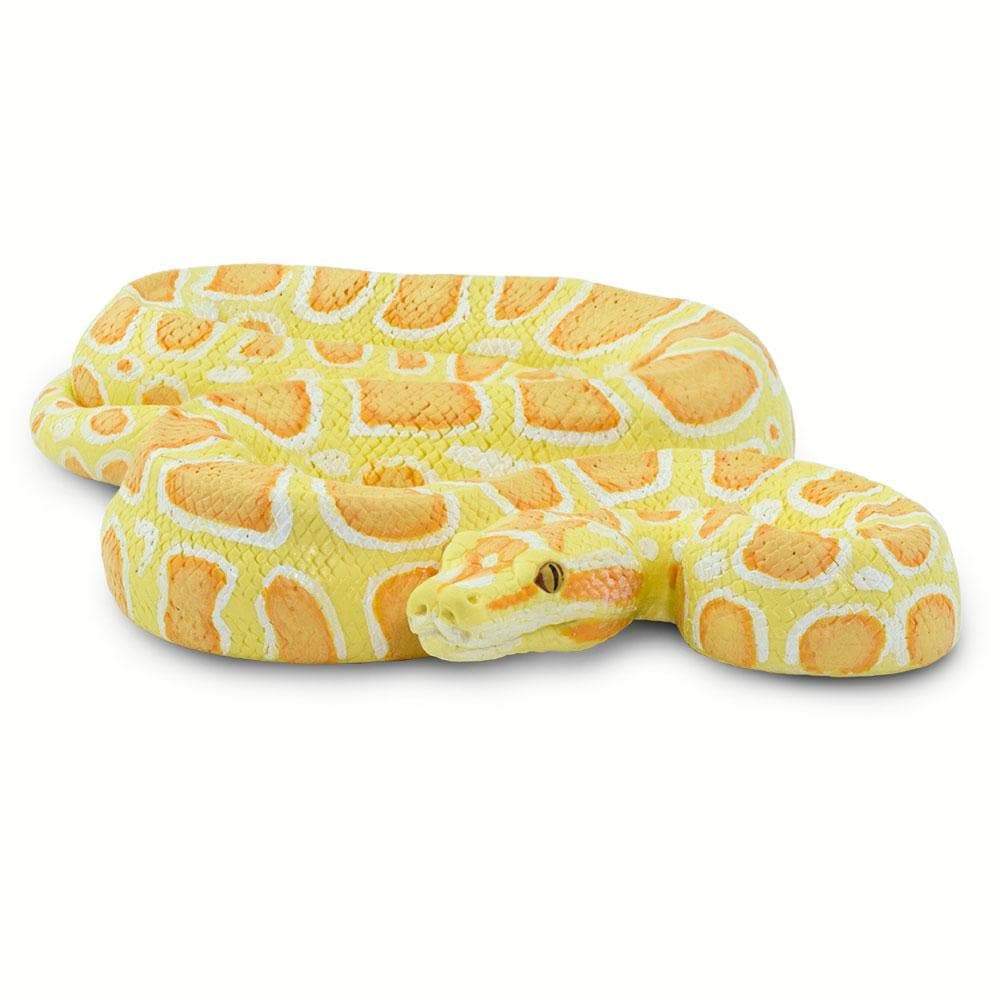 Safari Ltd - Burmesisk pyton Albino (stor modell)