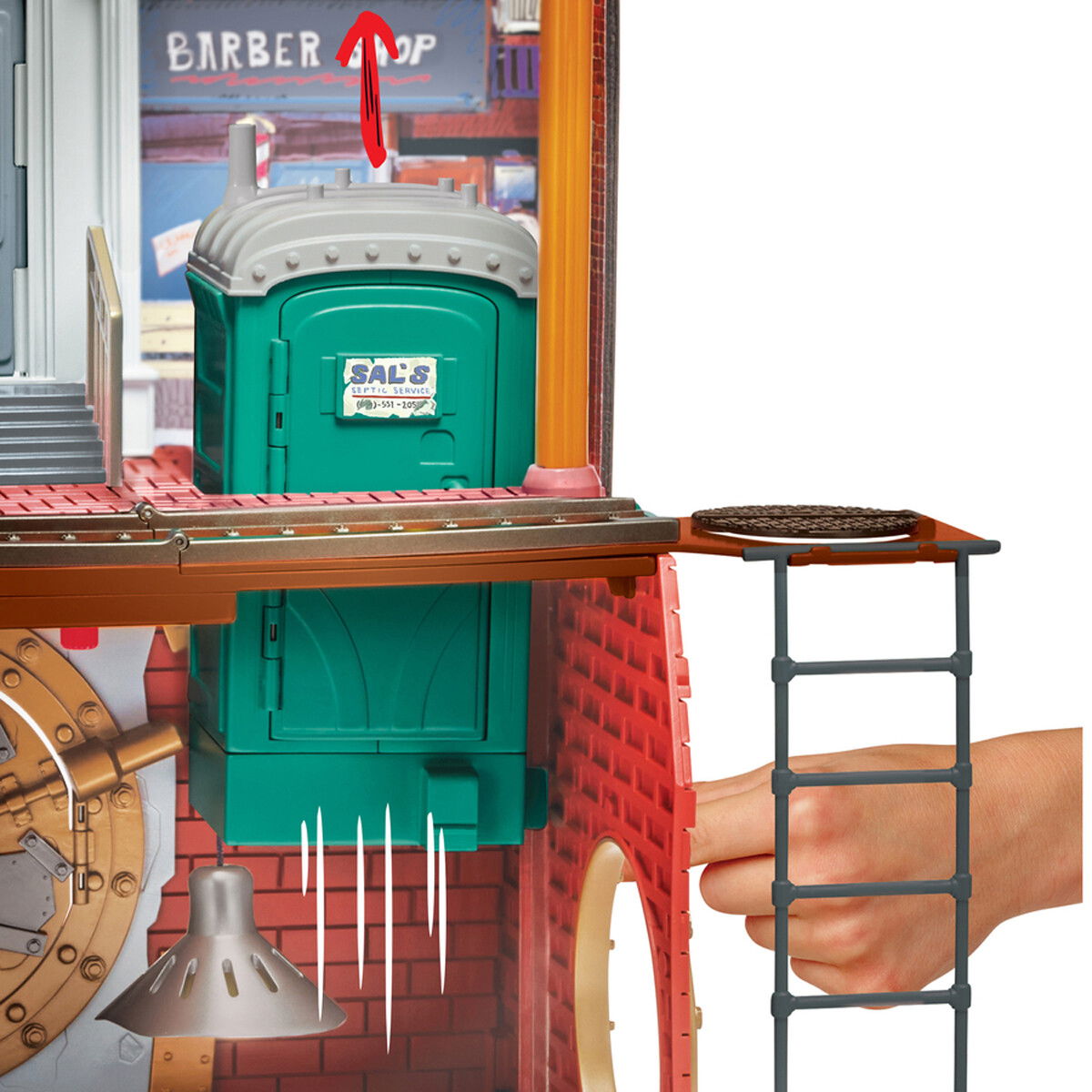 Teenage Mutant Ninja Turtles - Mutant Mayhem - Stort Lekset: Avloppshålan Deluxe