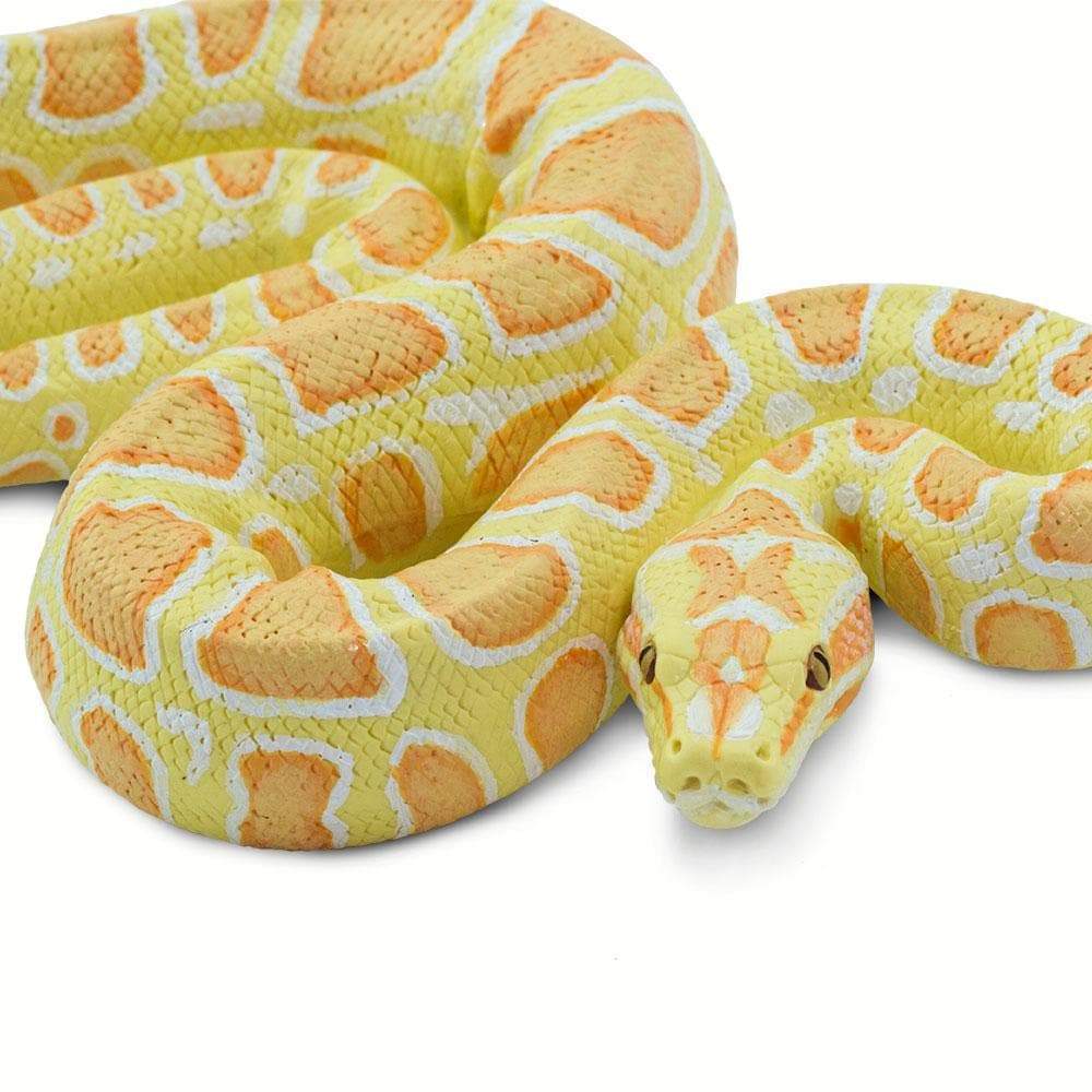 Safari Ltd - Burmesisk pyton Albino (stor modell)