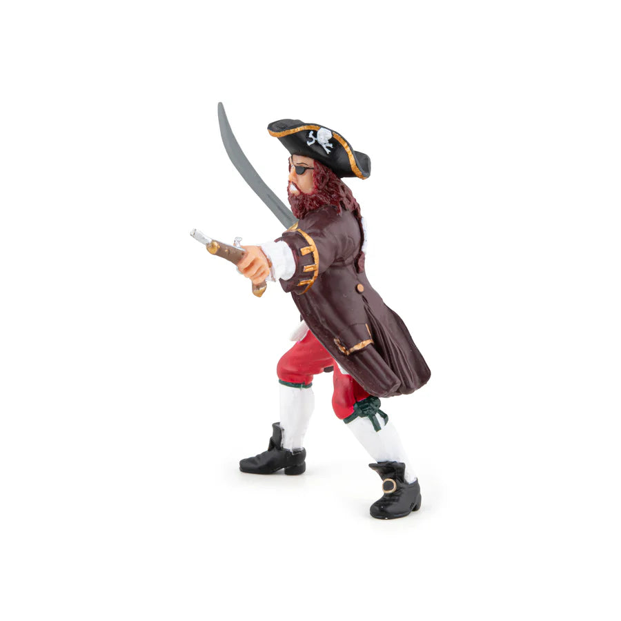 Papo - Pirat Barbarossa Röd