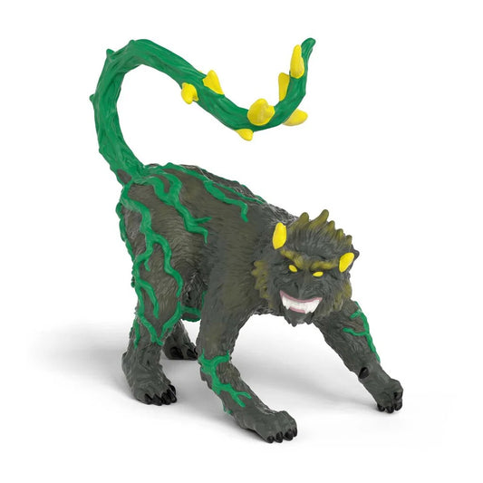 Schleich ELDRADOR CREATURES Djungelschimpans med gula ögon, kraftiga tänder och taggig liansvans från Djungelvärlden.