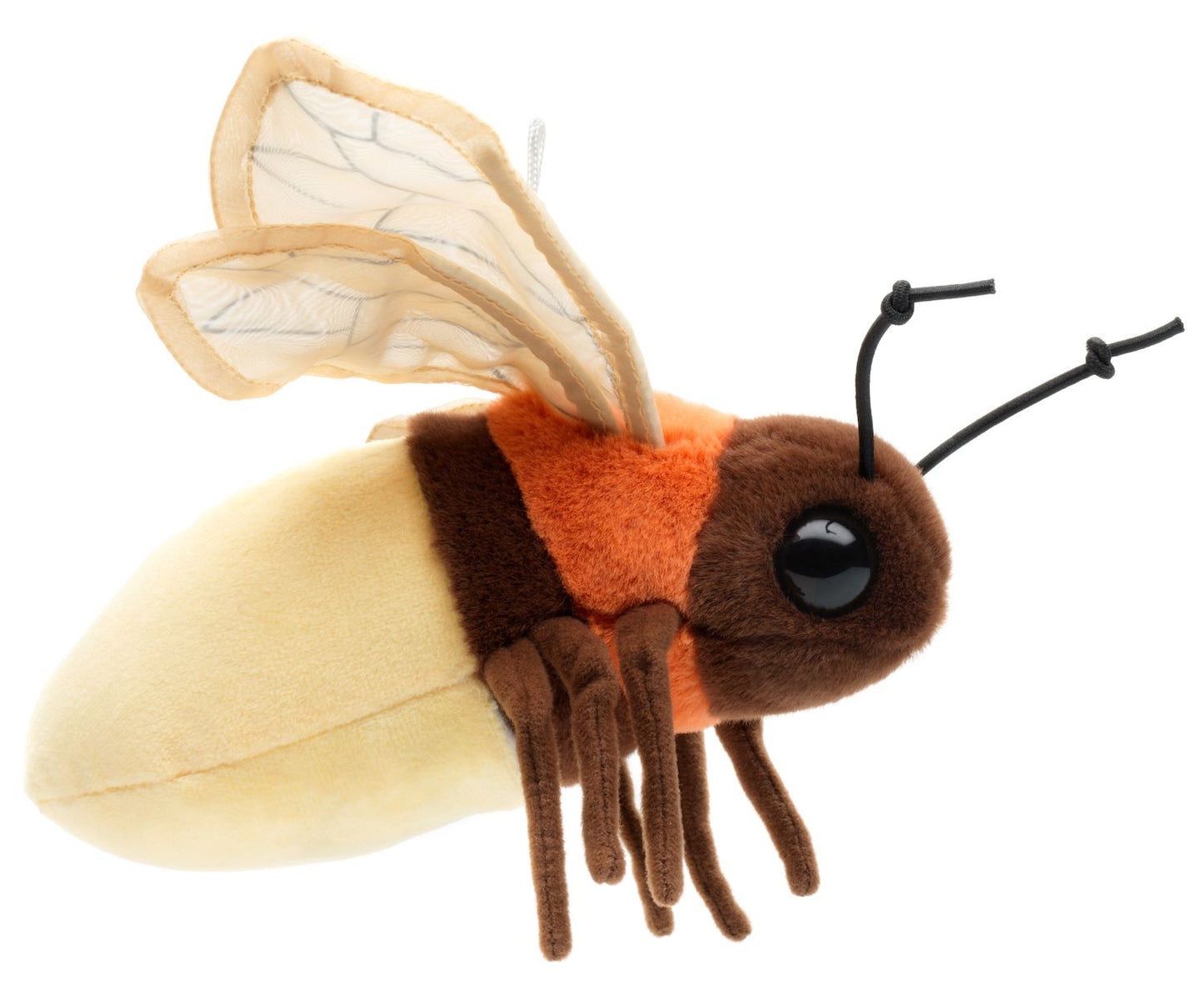 Uni Toys - Eldfluga (med ljus) Gosedjur