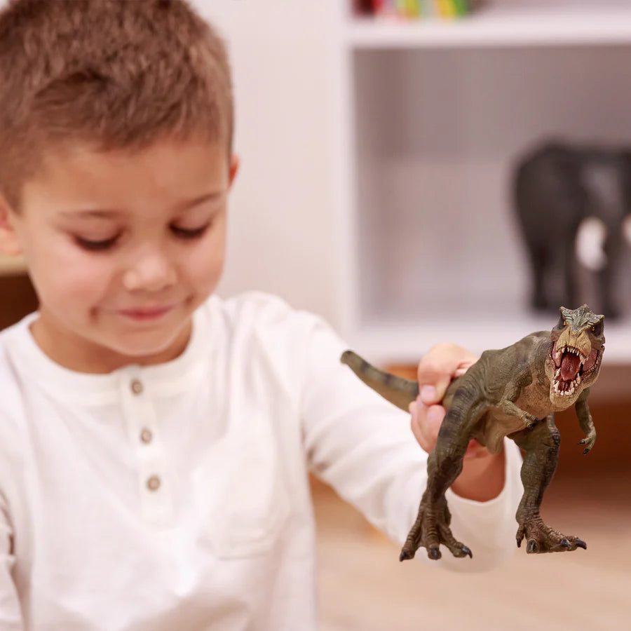 Papo - Tyrannosaurus Rex (grön) springande
