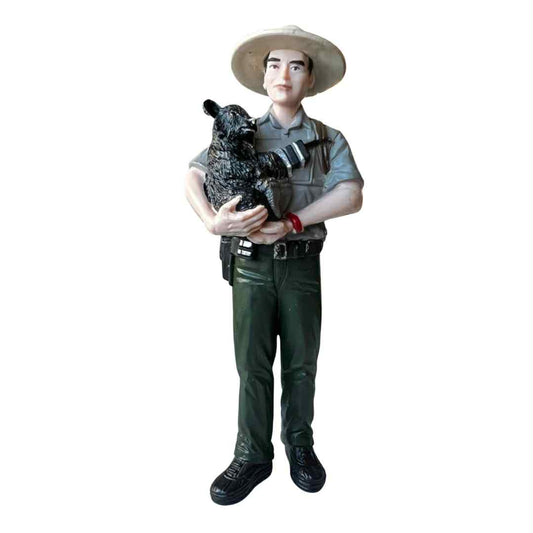 Safari Ltd - Parkrangern Jim (med en svartbjörns unge)