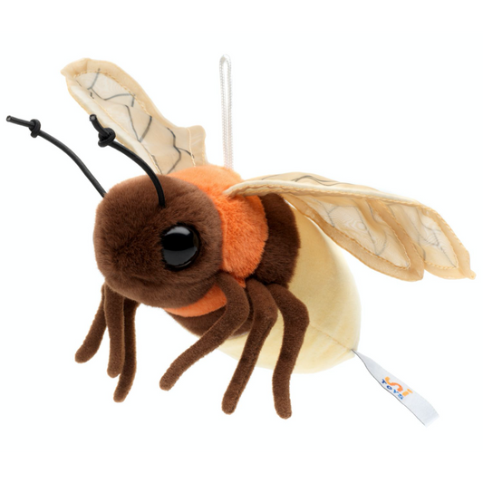 Uni Toys - Eldfluga (med ljus) Gosedjur