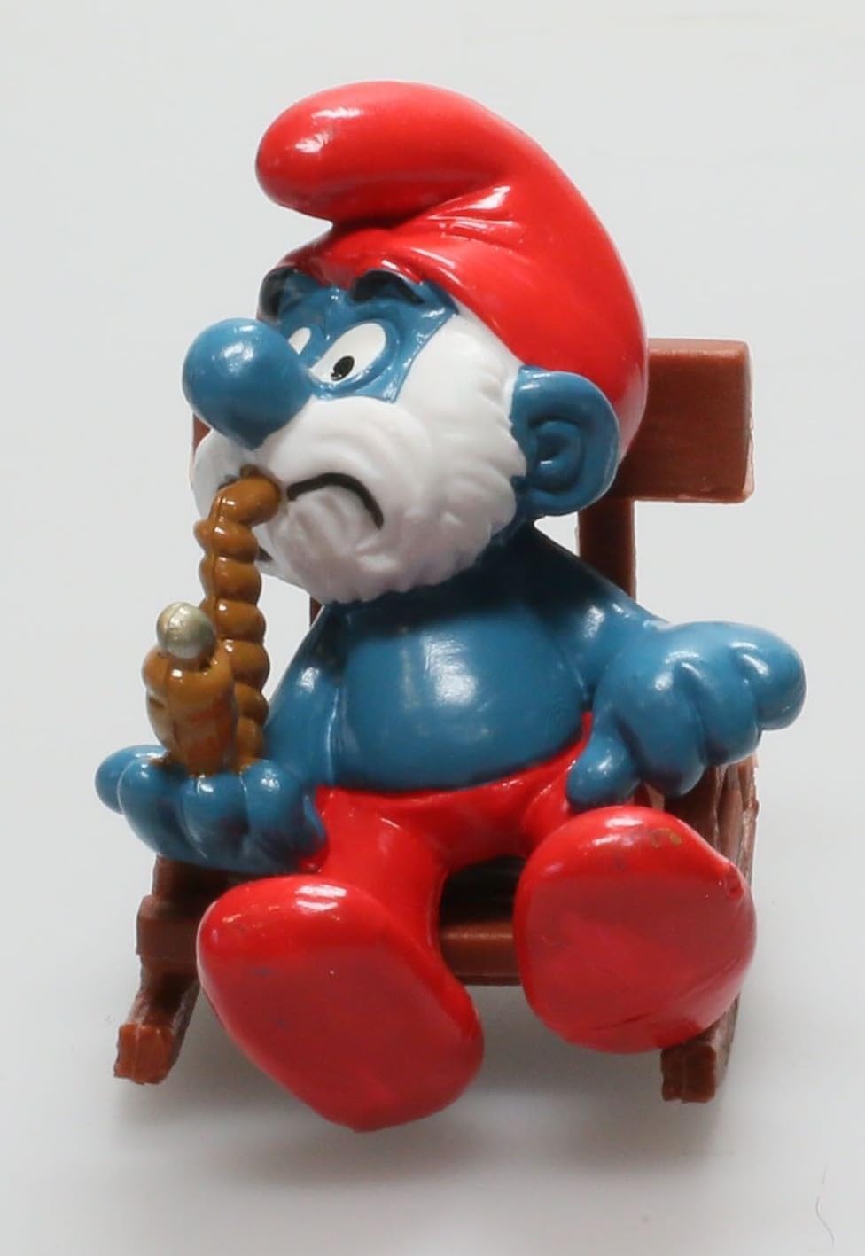 Schleich - Gammelsmurfen i gungstol