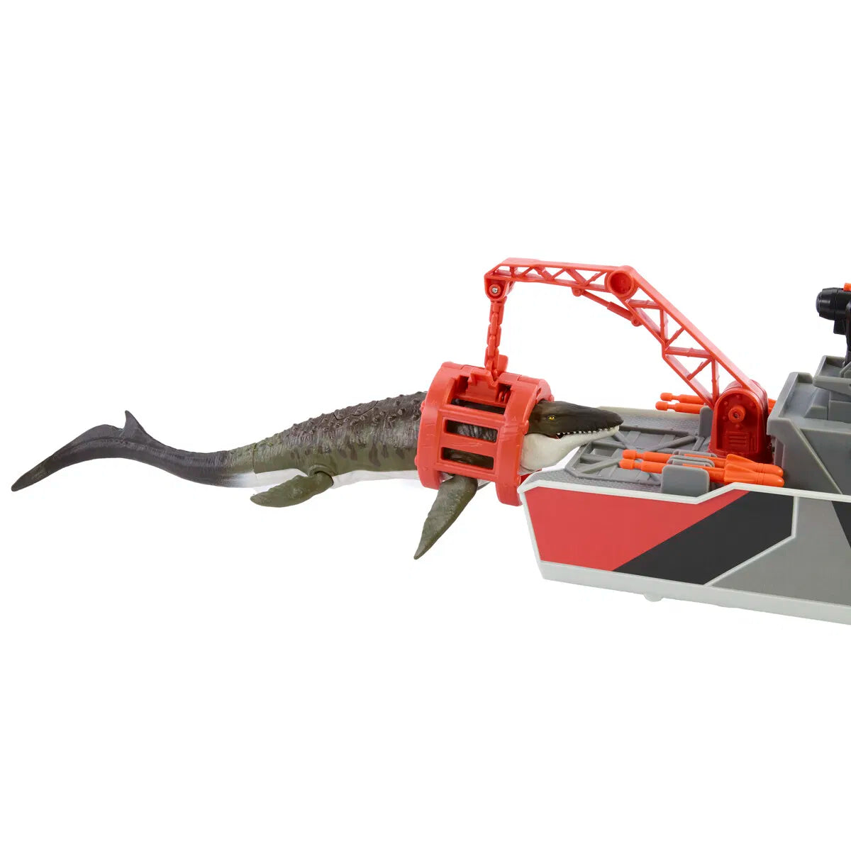 Jurassic World Rebirth - Mosasaurus Rescue Action Boat