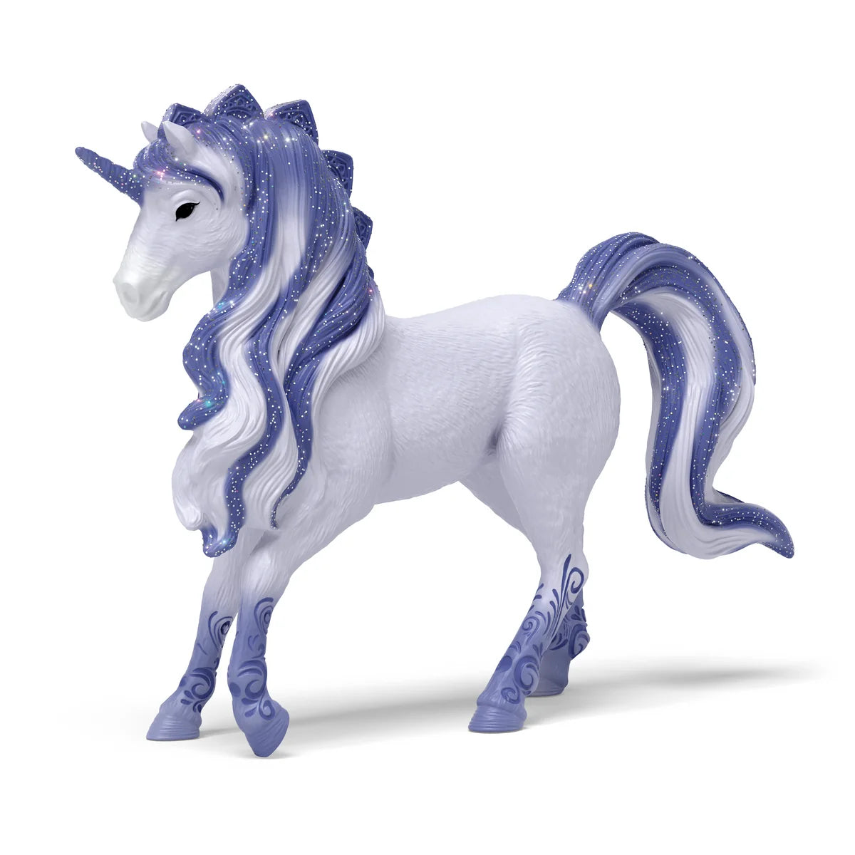 Schleich Cosmos Enhörningshingst från BAYALA® – handmålad enhörning med glittrande man och stjärndetaljer. Perfekt för lek, samling och magiska äventyr.