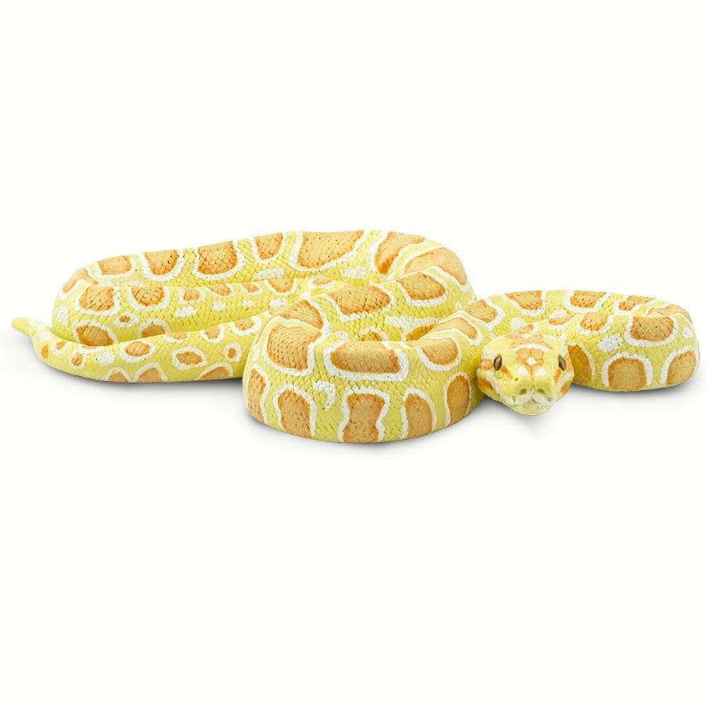 Safari Ltd - Burmesisk pyton Albino (stor modell)