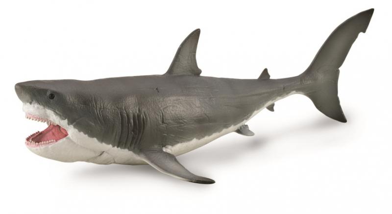 CollectA - Megalodon (med rörlig käke) – DELUXE