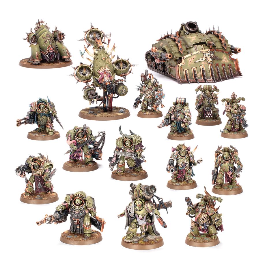 Warhammer: 40,000 - Death Guard - Battleforce: Poxwrought Vector