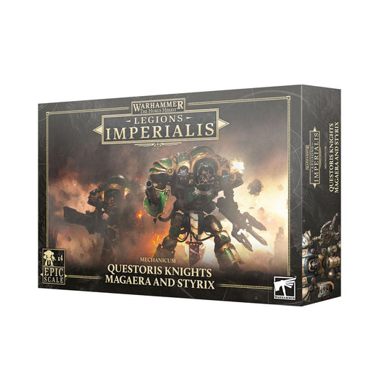 Warhammer: Warhammer: Horus Heresy - Legions Imperialis: Mechanicum - Questoris Knights Magaera and Styrix