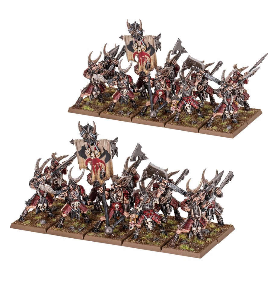 Warhammer: The Old World - Beastmen Brayherds - Bestigor Herd