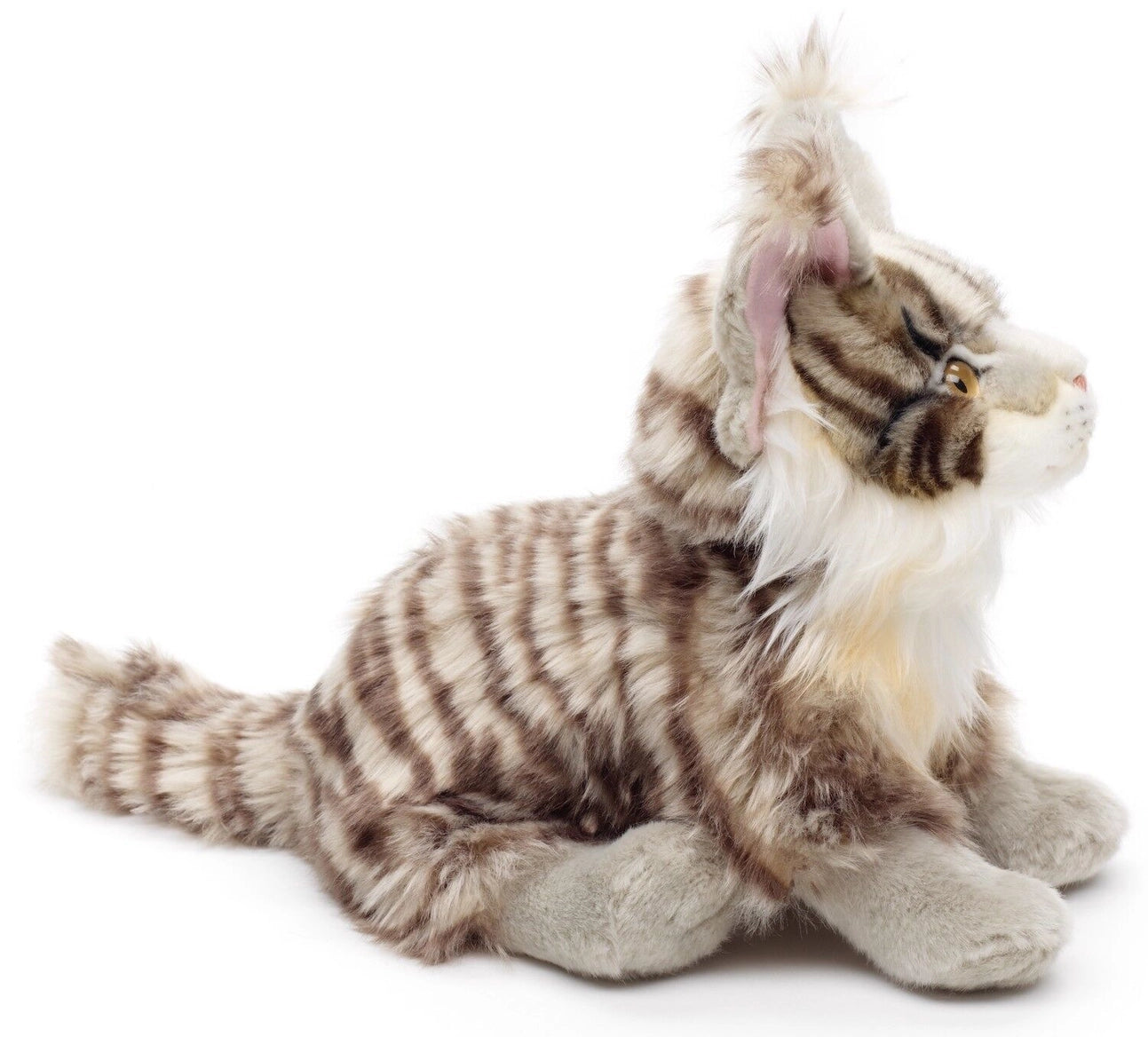 Uni Toys - Maine coon katt, sittande (grå) Gosedjur