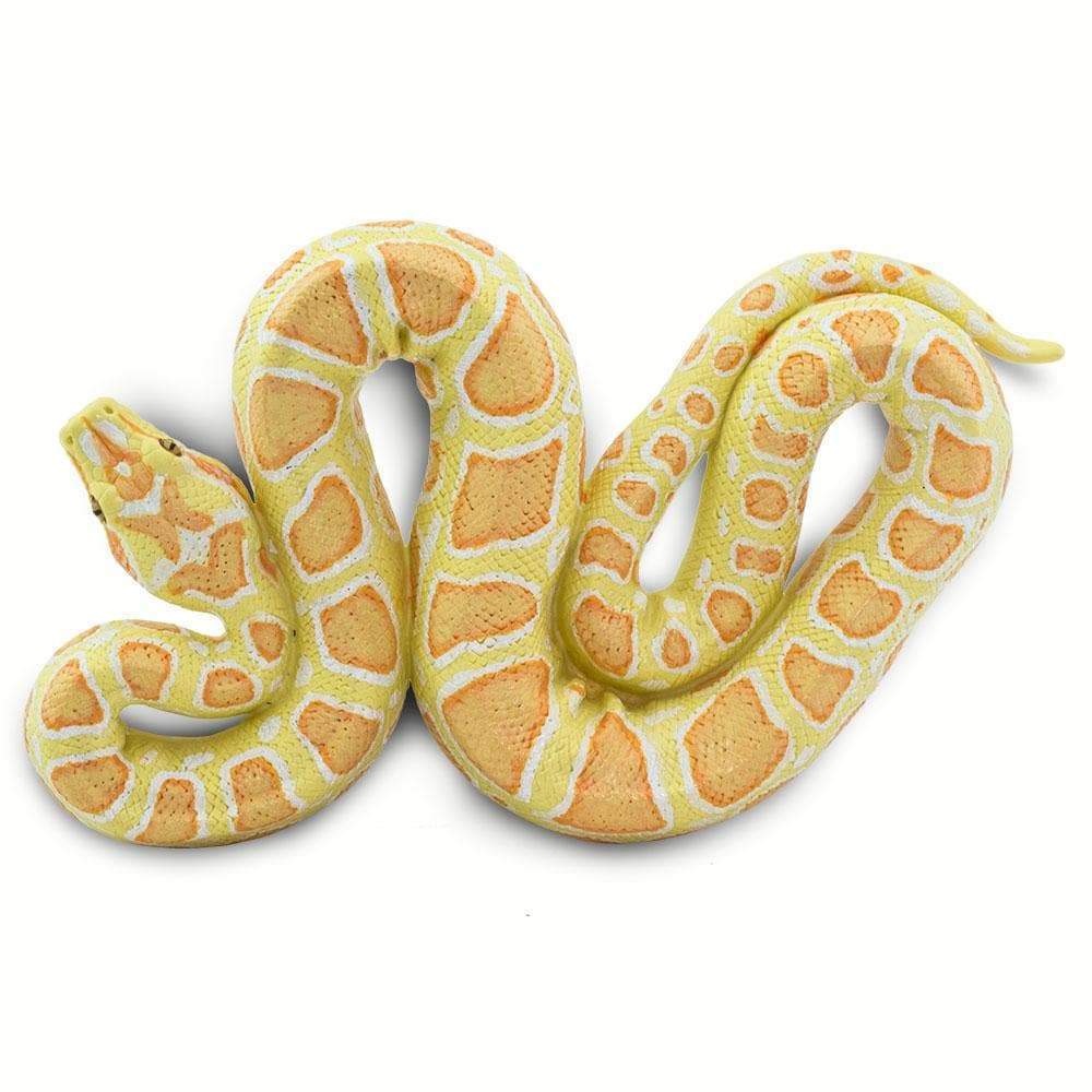 Safari Ltd - Burmesisk pyton Albino (stor modell)