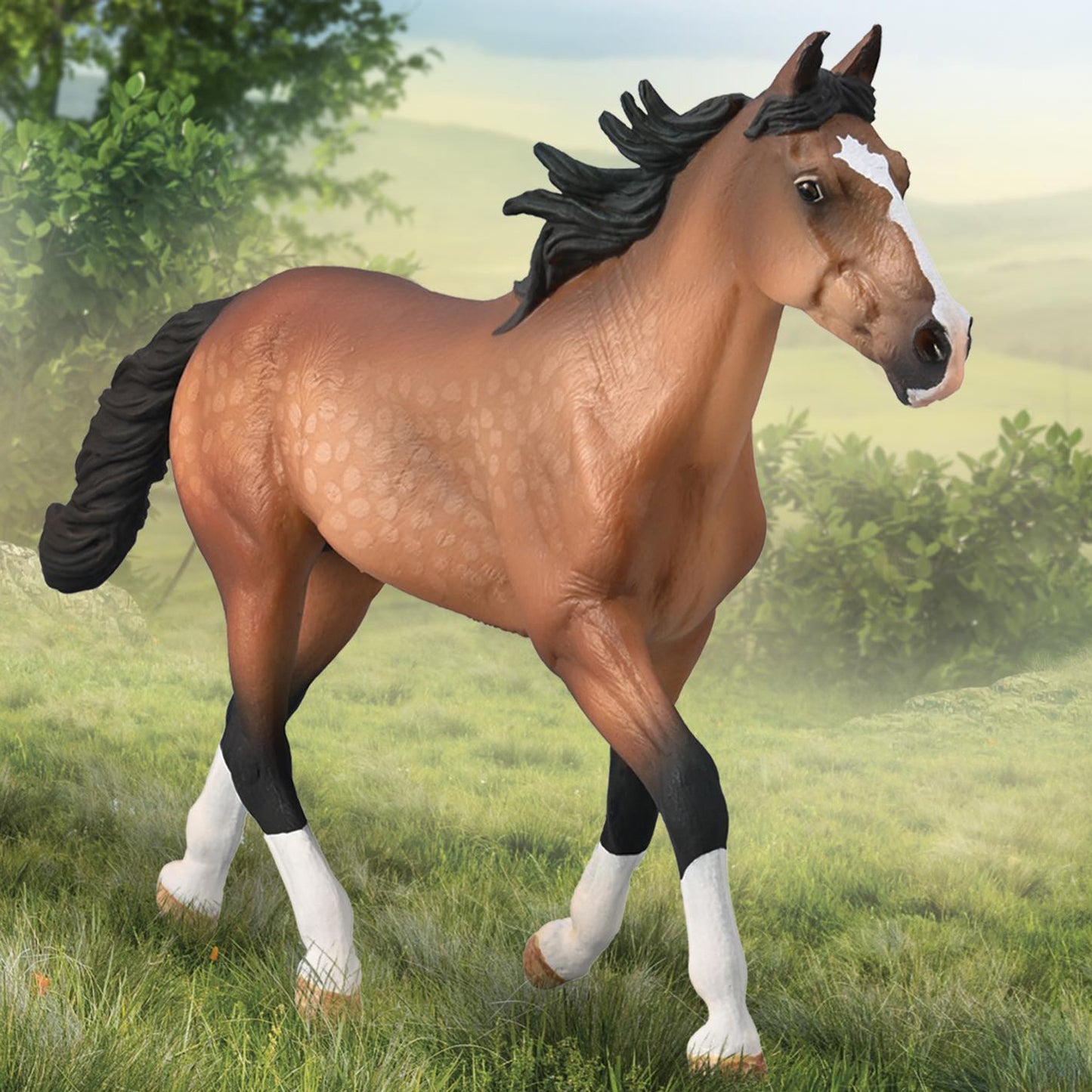 CollectA - Standardbred Pacer Hingst (Brun)