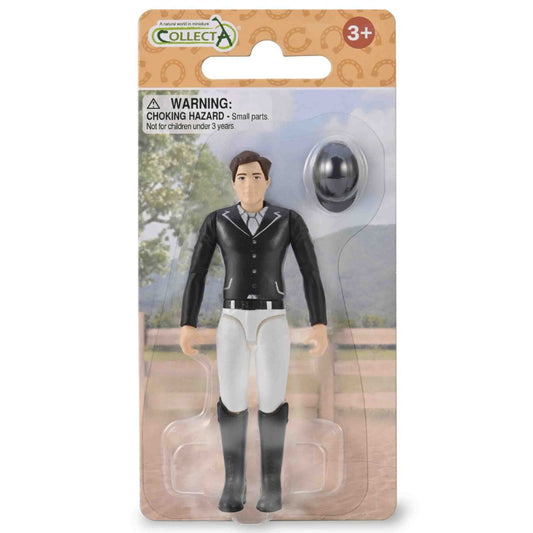 CollectA - Turnerryttare med ridhjälm