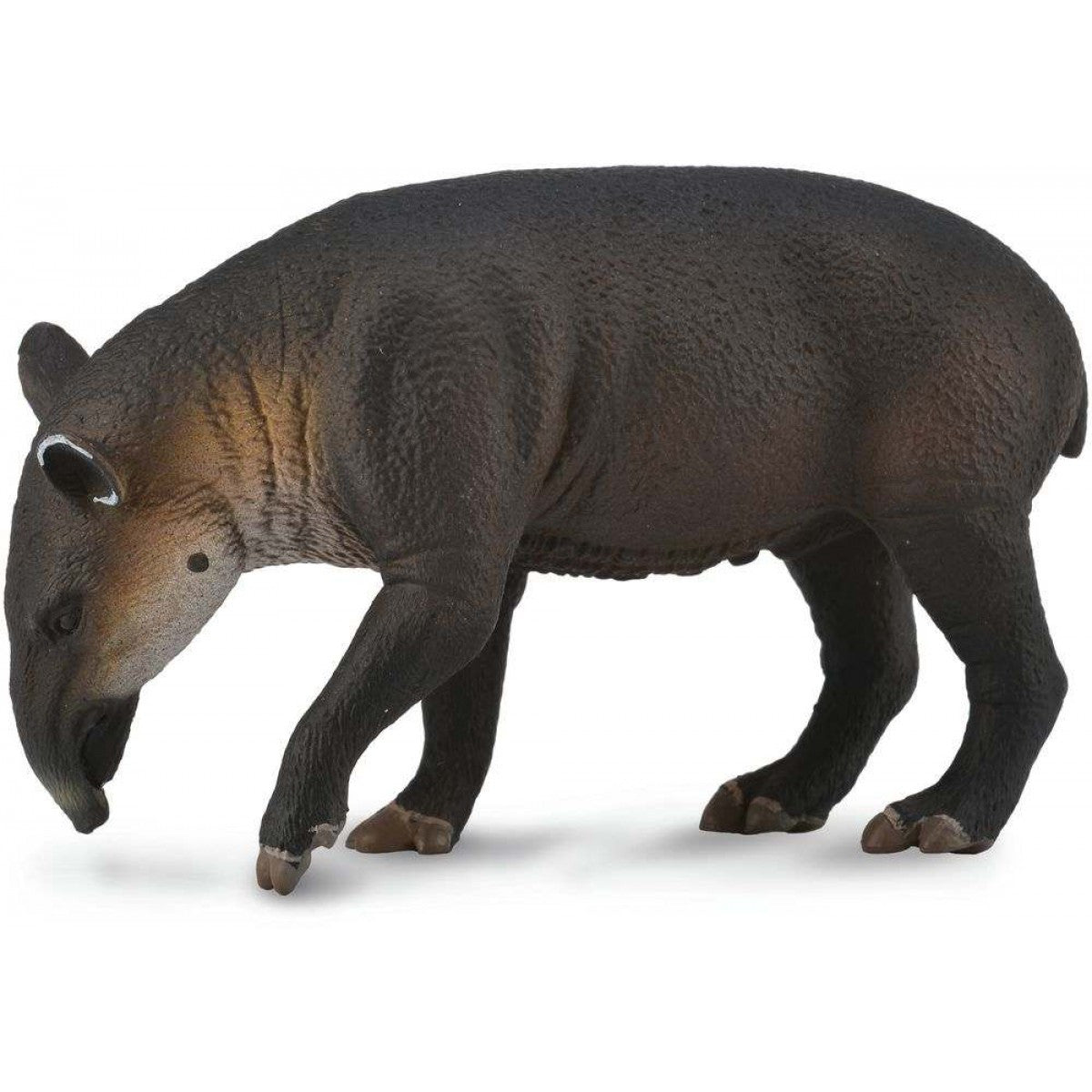 "CollectA centralamerikansk tapir handmålad djurfigur i PVC med naturtrogna detaljer"
