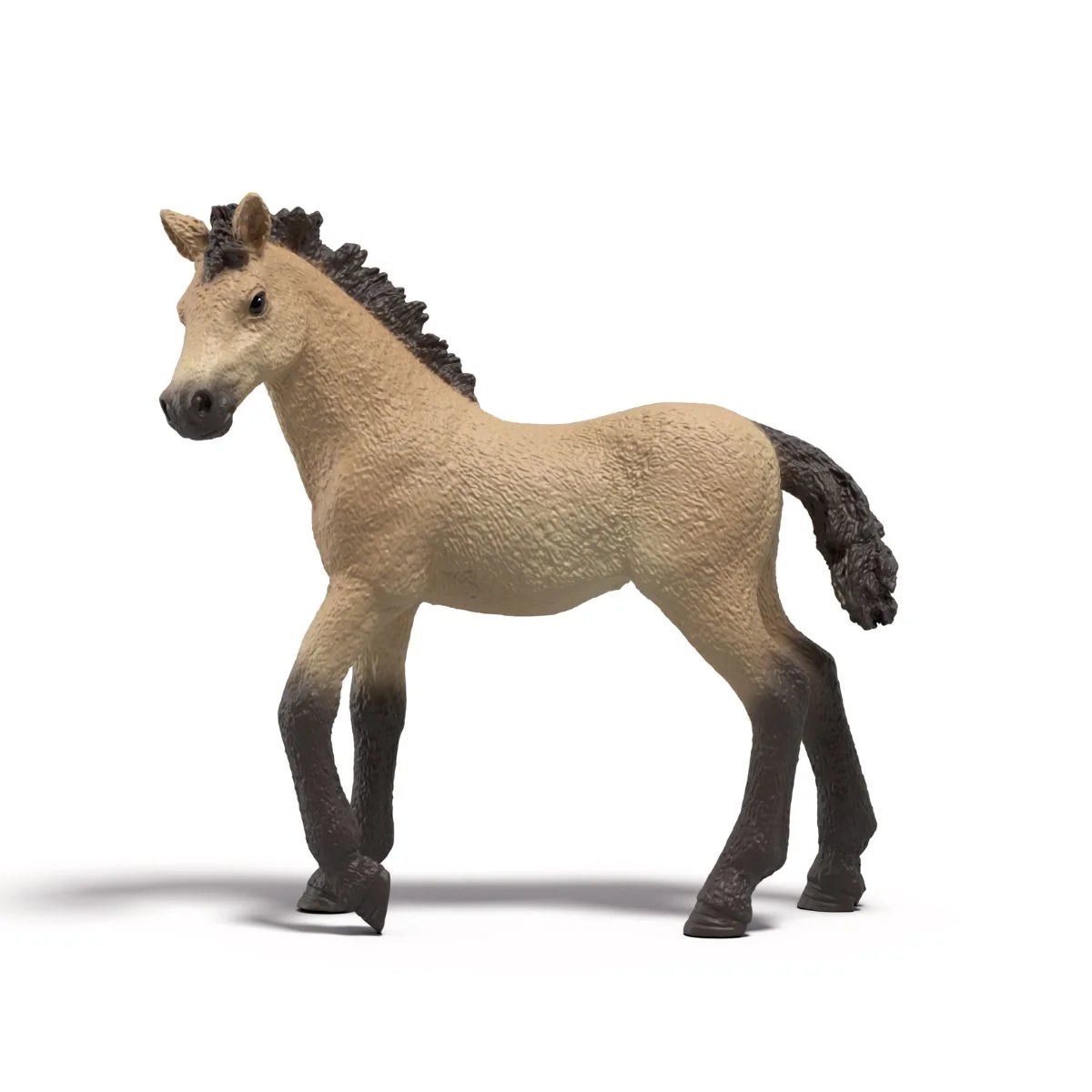 Schleich Samlarföl Delilah – Limited Edition med gräddfärgad päls, svarta ben, mörk man och svans samt medföljande samlarposter från HORSE CLUB.