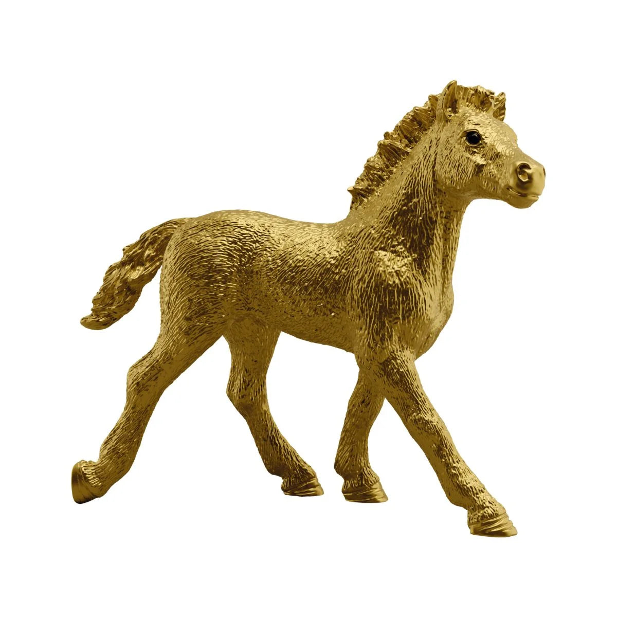 Schleich Samlarföl Diamond – Limited Edition med gyllene päls, glittrande man och svans samt medföljande samlarposter från HORSE CLUB.