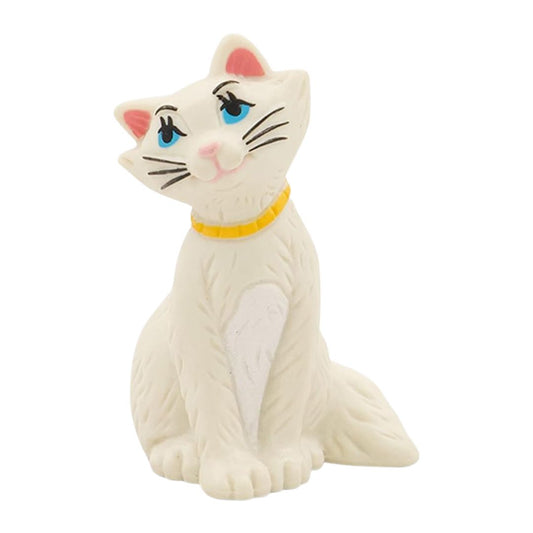 Bullyland figur av Duchesse från Aristocats – vit sittande katt, handmålad Disney-figur, 6 cm.