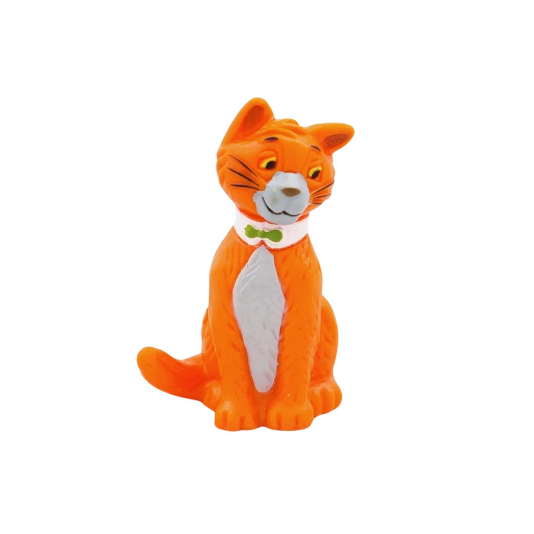 Bullyland Thomas O’Malley Aristocats – handmålad Disney-figur av orange katt, 6 cm.