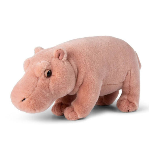 ”WWF Plush rosa flodhäst – mjukt handgjort gosedjur tillverkat av återvunnet material.”