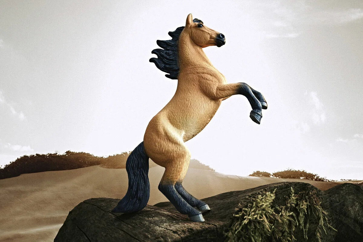 Schleich - Mustang Hingst (Stegrande)