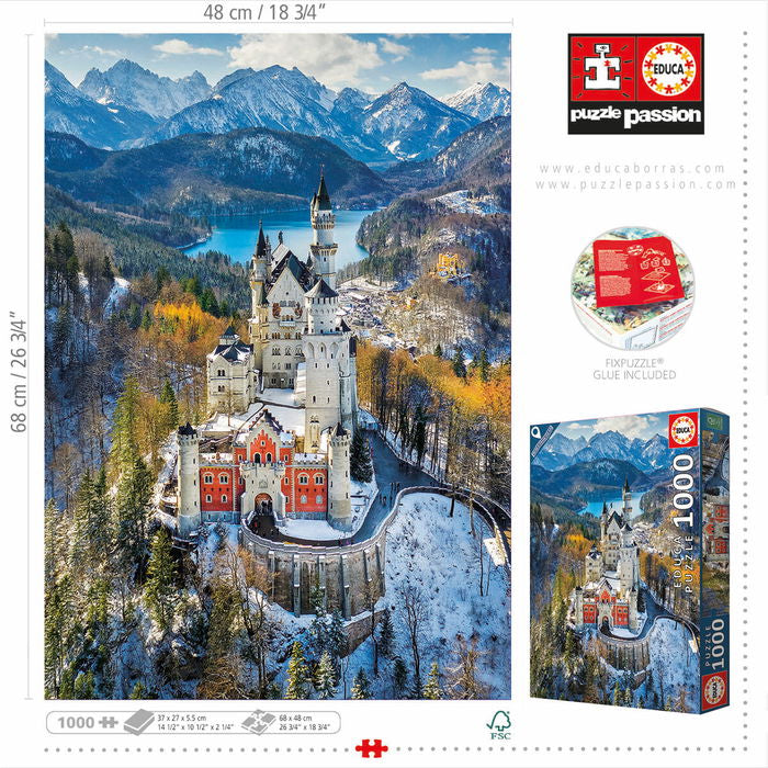 Educa® - 1000 Neuschwanstein Castle