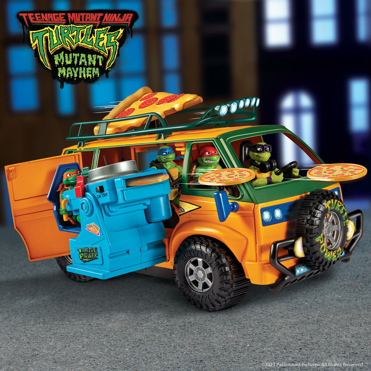 Teenage Mutant Ninja Turtles - Mutant Mayhem - Pizza Delivery Van