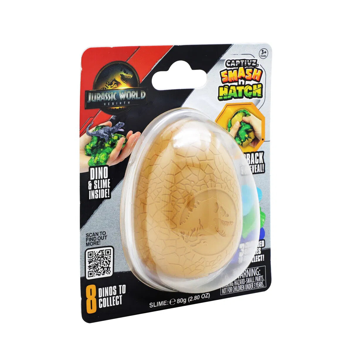 Jurassic World Rebirth - Captivz Smash N Hatch