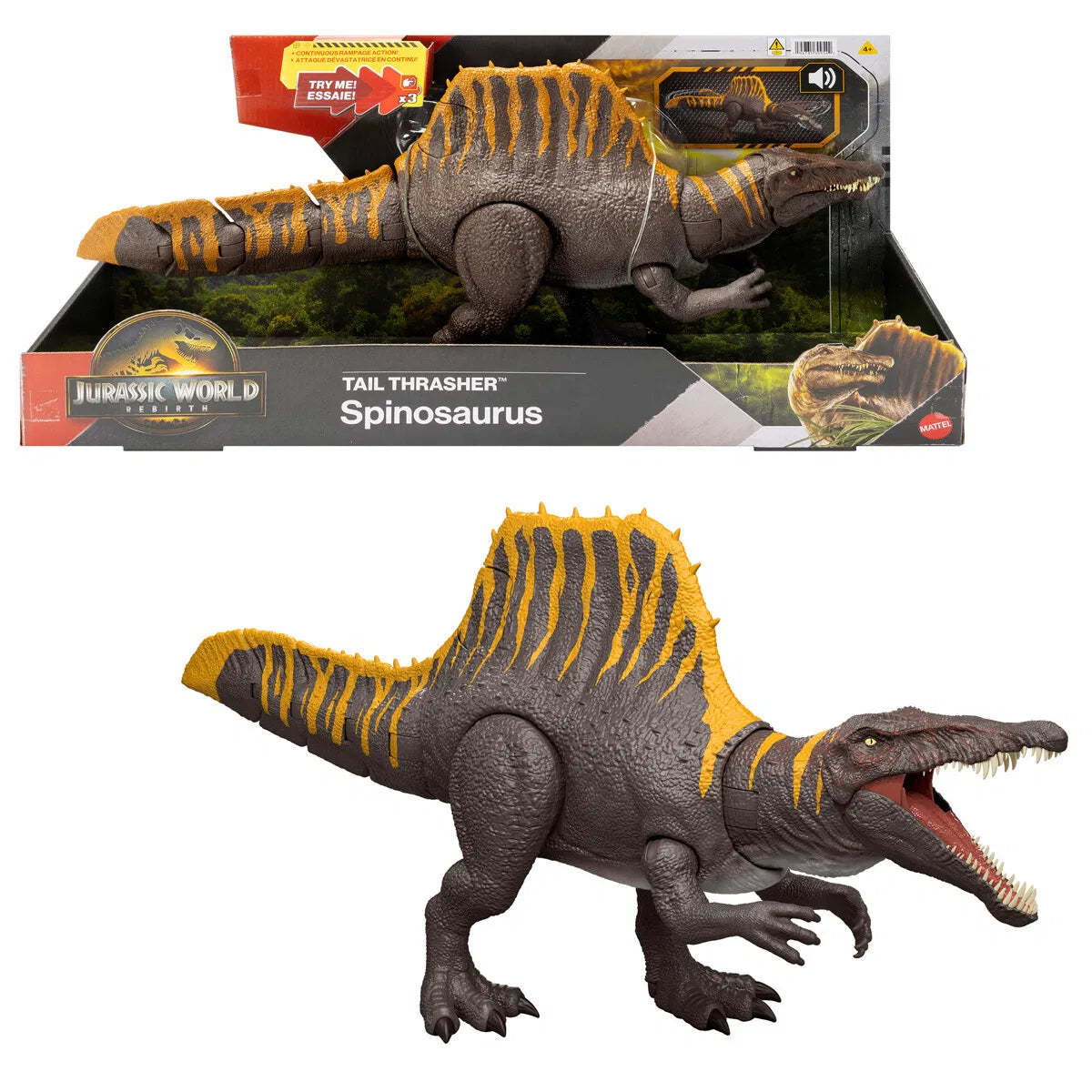 Jurassic World Rebirth - Tail Thrasher Spinosaurus