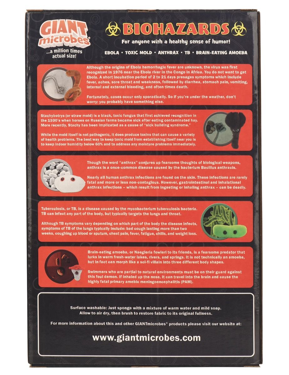 GIANTmicrobes – Biohazards Plysch Presentbox