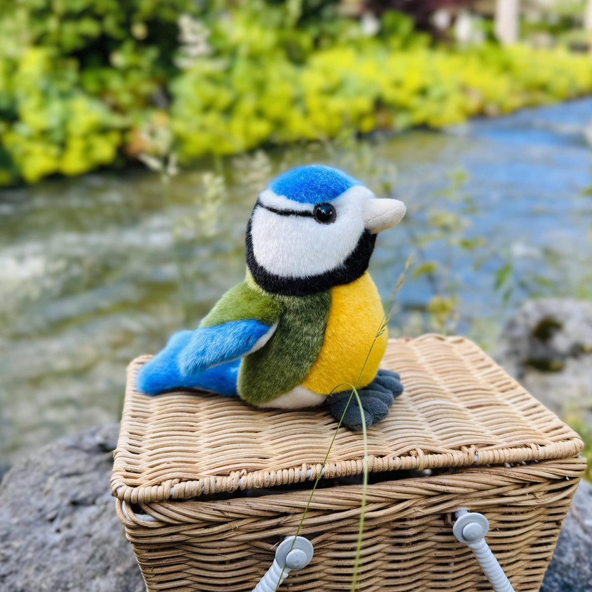 Hermann Teddy - Blåmes (Eurasian blue tit) Gosedjur