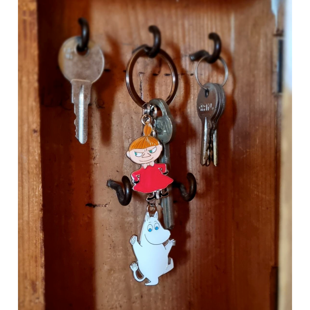 MOOMIN - Little My &amp; Moomin Keychain