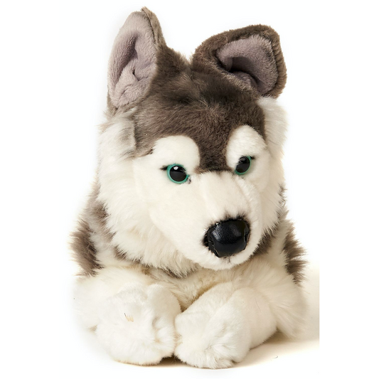 Uni Toys - Husky (Liggande) Gosedjur
