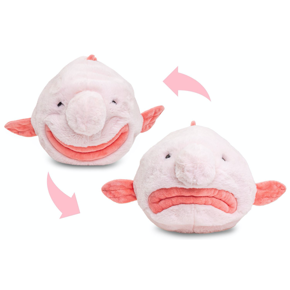 Uni Toys - Blobfisk (Vändbar) Gosedjur