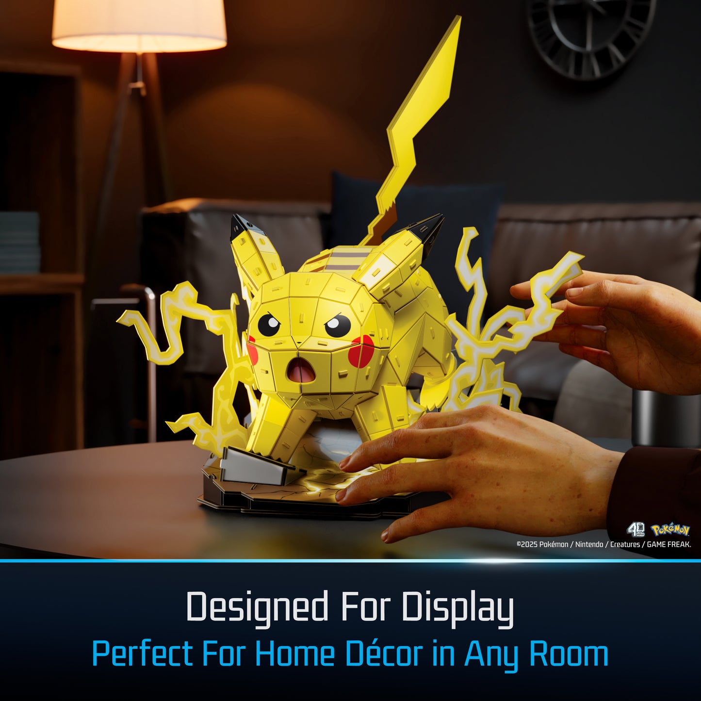4D Build - Pokémon Pikachu 3D-modell