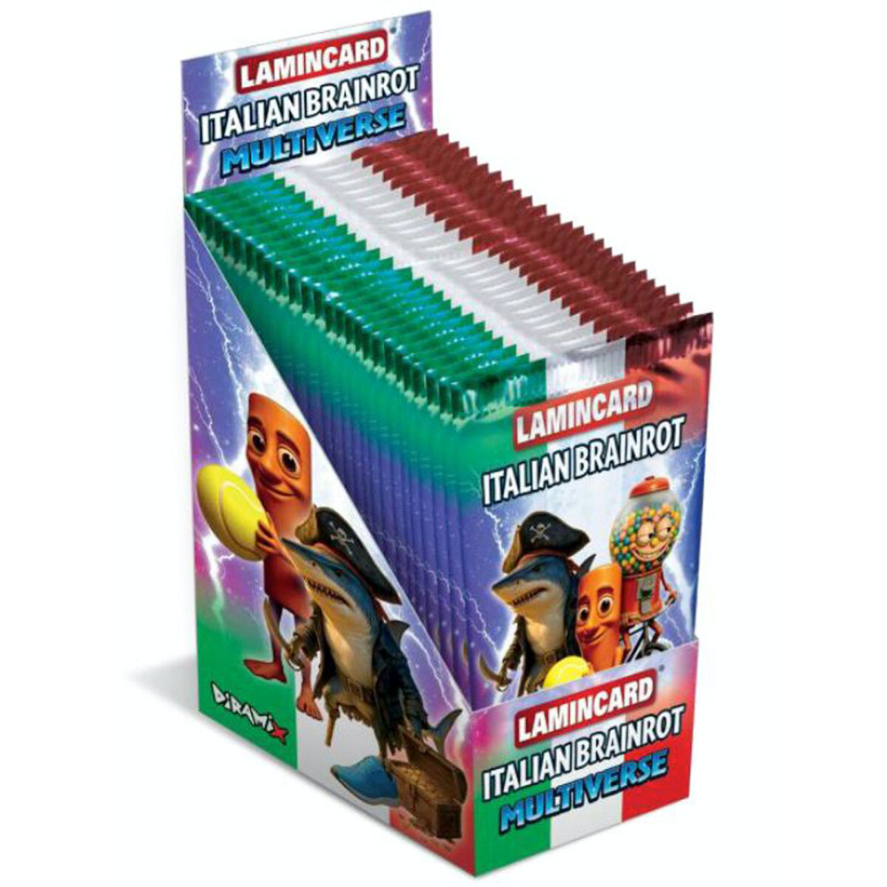 Italian Brainrot - Lamincards 5 Pack