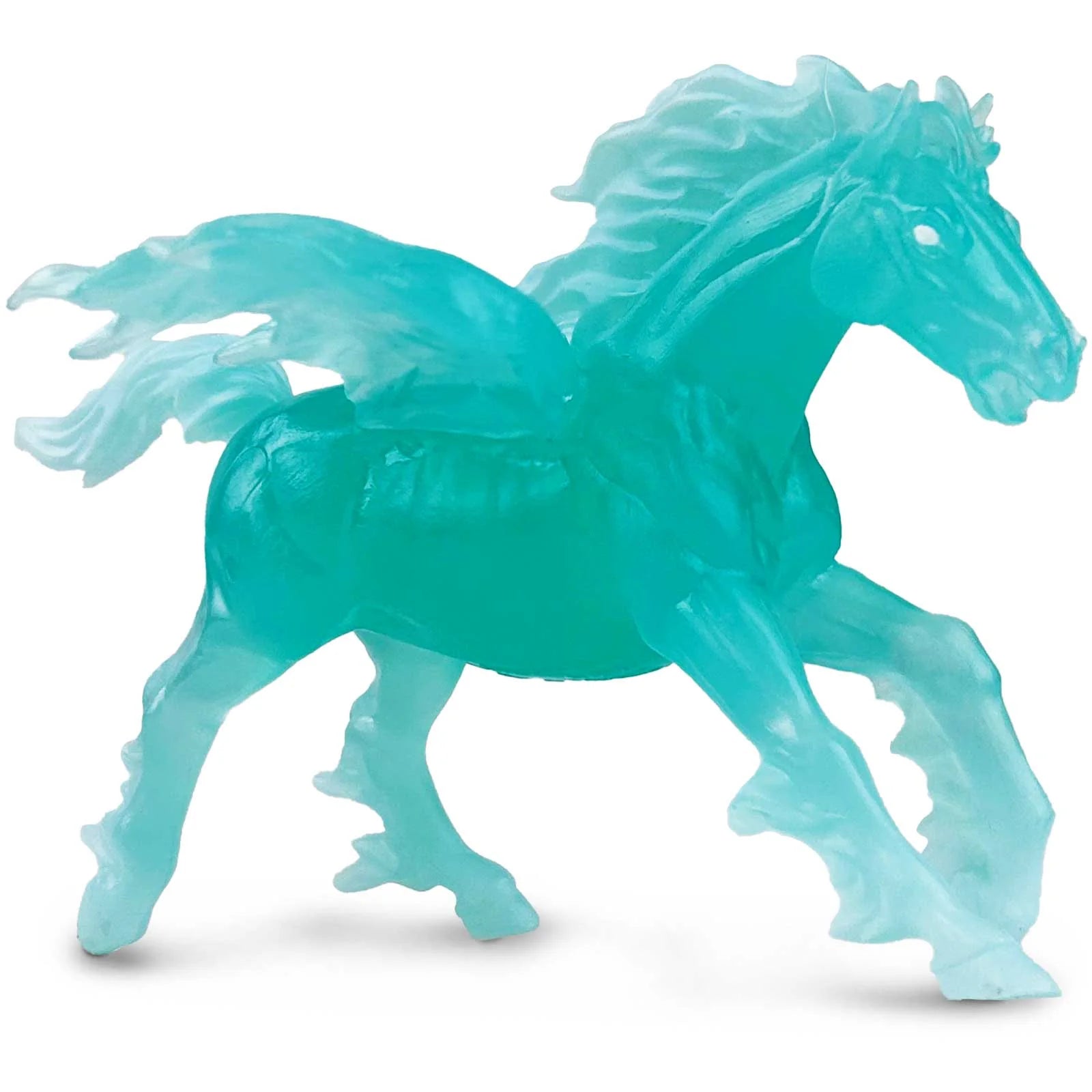 Safari Ltd Nixie Vattenhästen med genomskinlig kropp, vingar och självlysande detaljer från Mythical Realms®.