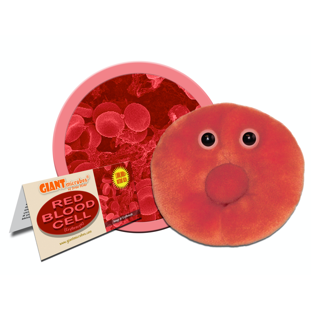 GIANTmicrobes - Röda Blodkroppar (Erythrocyte) Red Blood Cell