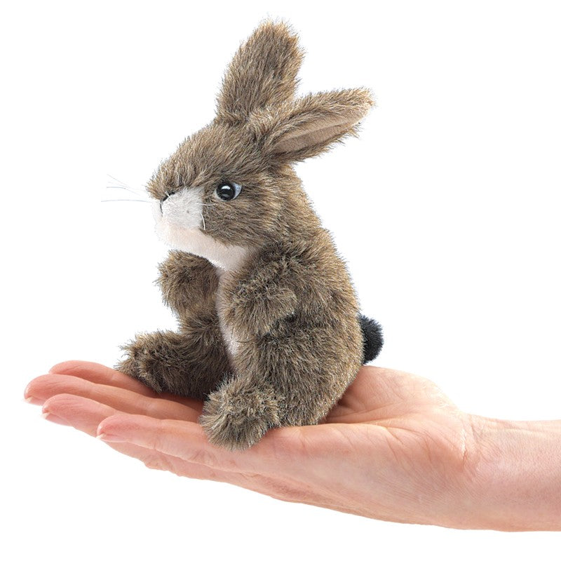 Folkmanis® Puppets - Mini Jack Rabbit (Svartsvansad Åsnehare)