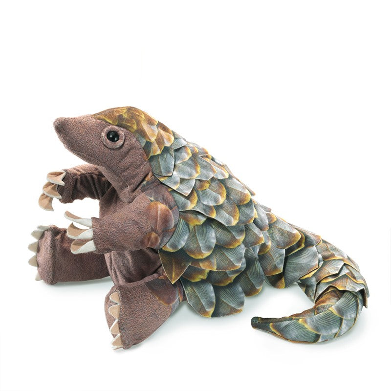 Folkmanis® Puppets - Myrkott (Pangolin) Handdocka