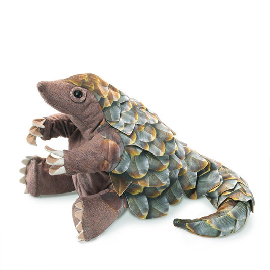 Folkmanis® Puppets - Myrkott (Pangolin) Handdocka