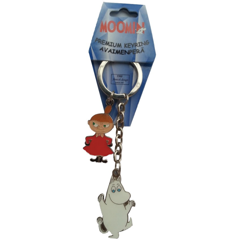 MOOMIN - Little My &amp; Moomin Keychain